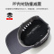 中国中车 工作服帽子 可调节安全帽防撞帽 灰色透气防砸北车工作帽