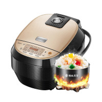 美的MB-HS4072家用智能大功率电饭煲精铁鼎釜第三代涡轮蒸汽阀IH电磁加热美的电饭煲 合金内胆 4L