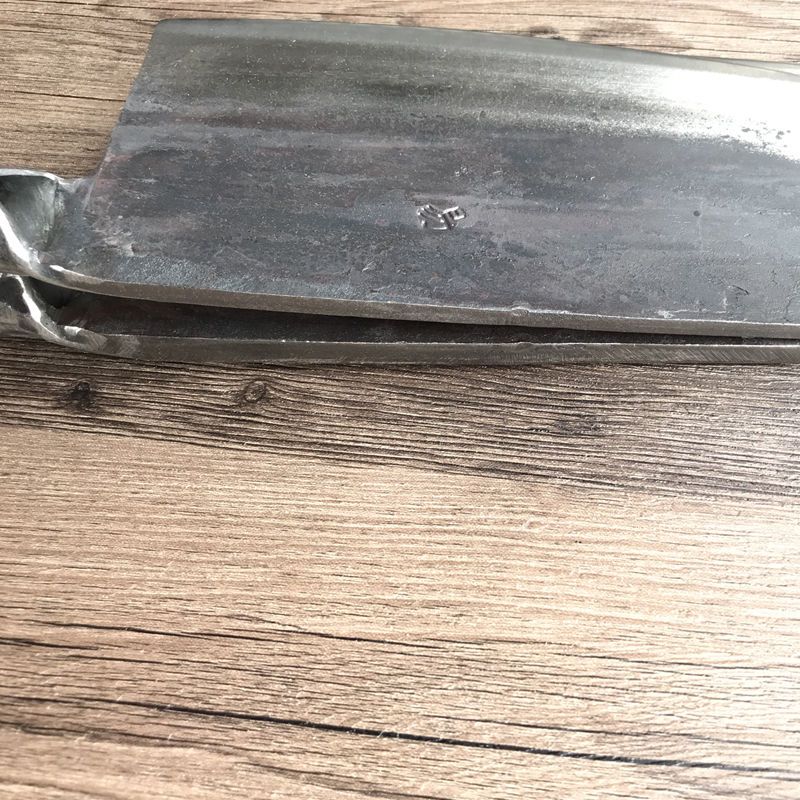 锻打弹簧钢菜刀商用骨刀切片桑刀家用斩切刀杀鱼短刀短款骨刀约16斤