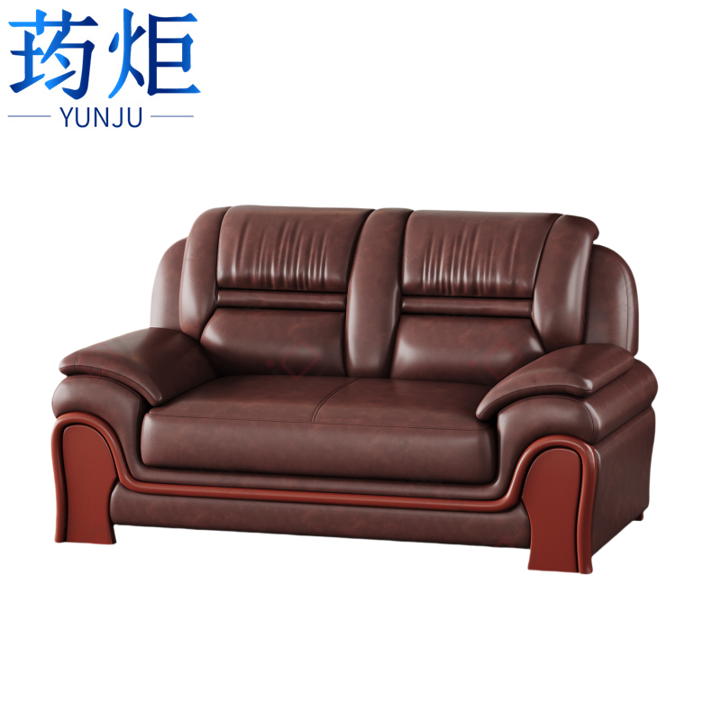 皮质棕色沙发高清大图