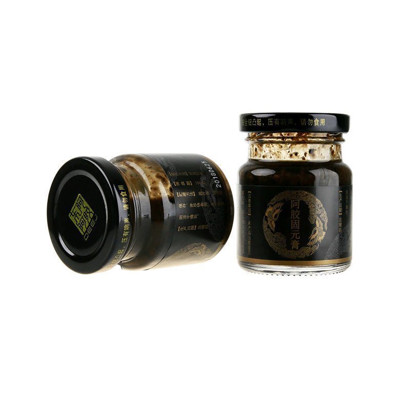 东阿阿胶阿胶固元膏560g*2盒即食山东阿胶糕阿胶膏 送长辈礼盒 礼品高清大图