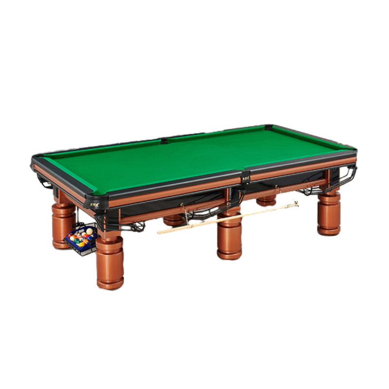 赤道线 9尺 钢库台球桌晶凯美式中式黑八 家用球房 比赛用台球桌 鼎配 CDX-A492S-P209C