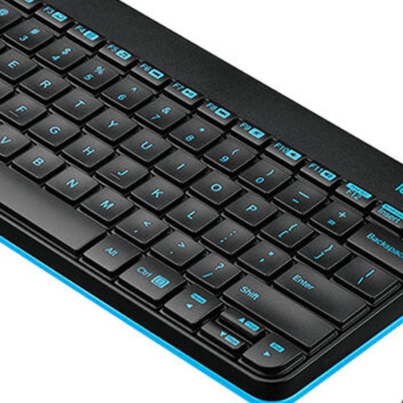 罗技(Logitech)MK245 Nano无线键盘鼠标套装 颜色:黑色