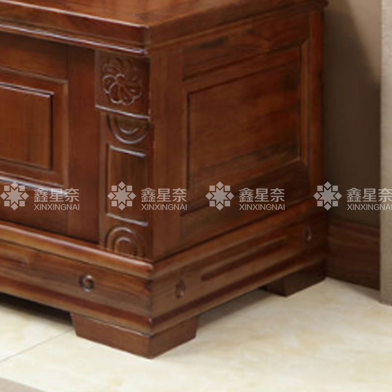 鑫星奈XXN4031113 新中式实木电视柜高清大图