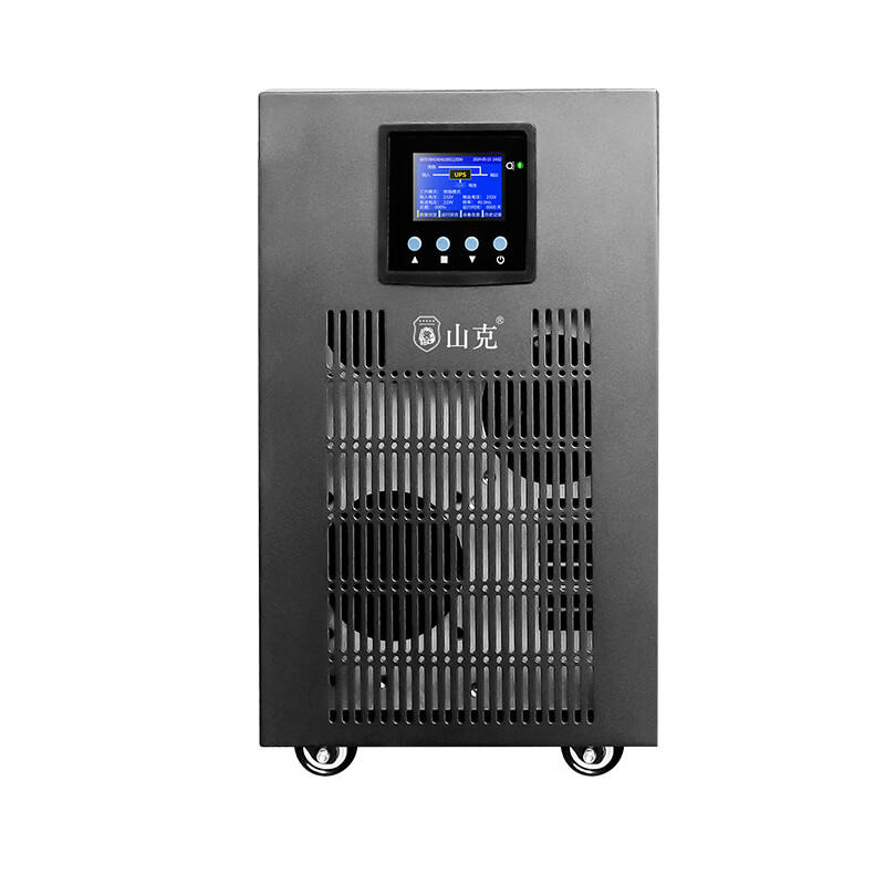 山克 SKGH11-1KS ups不间断电源工频机在线式1KVA 800W外接电池长延时工业设备ups电源延时2小时套餐高清大图