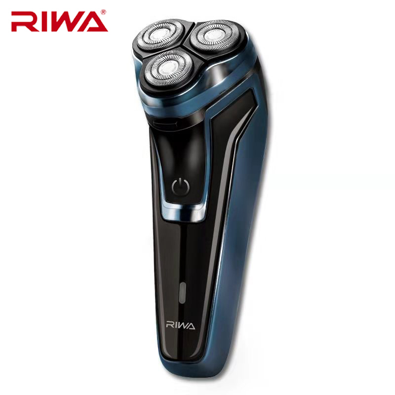 雷瓦(RIWA)RA-5310蓝色电动剃须刀刀头水洗刮胡子男士智能充电式胡须刀多功能刮胡刀高清大图