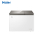 海尔(Haier) 卧式冷柜 212升容量 一级能效 电子控温 直冷定频 家用双温冰柜 FCD-212XER