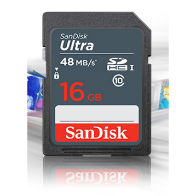 闪迪(SanDisk)存储卡 Class10 SD卡16GB 读速48MB/s