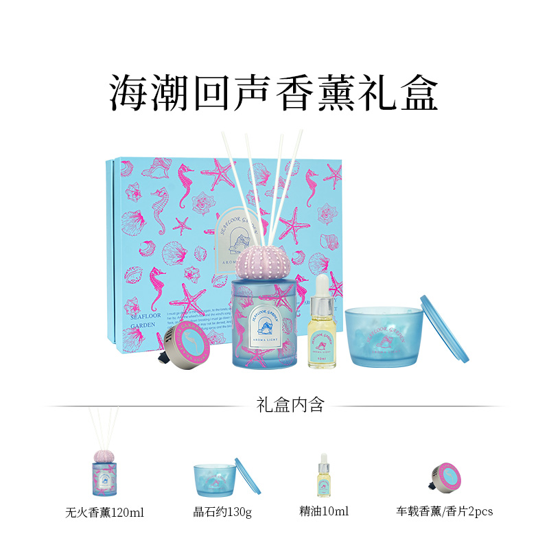 美通香薰海潮回声香薰礼盒高级伴手礼节日送礼高清大图