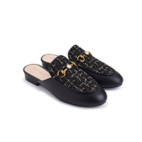 [直营]官方授权OZLANA FOOTWEAR UGG澳洲品牌花呢牛皮女士穆勒鞋乐福鞋凉鞋拖鞋单鞋女鞋OZ3058