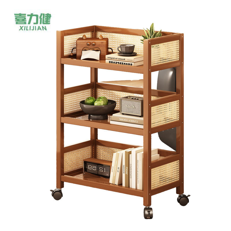 喜力健 零食收纳架 70*25*52.5CM-带轮 个高清大图