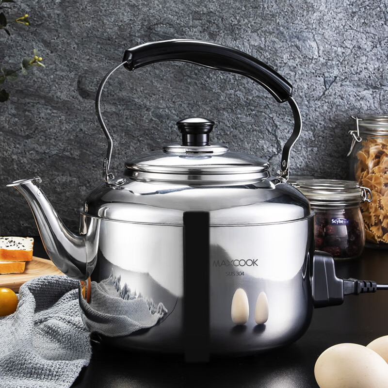 美厨(MAXCOOK) 经典系列304不锈钢电水壶6L TB-Z26高清大图