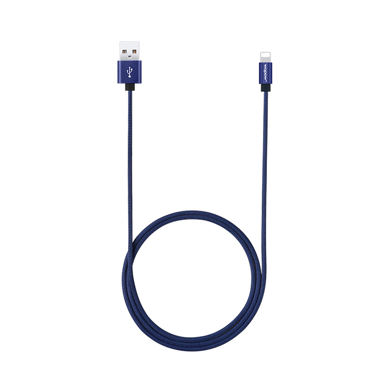 沃品(wopow)手机连接线 苹果iphoneX 8 8p 7 7p 6s 5 ipad4 充电数据线 1米 紫色