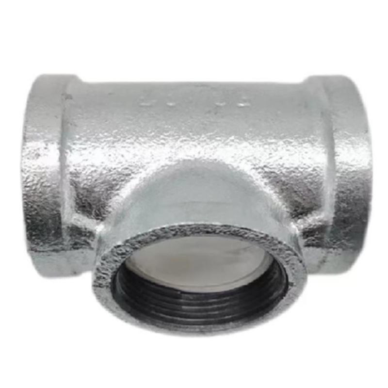 兴酉 镀锌衬塑正三通 DN40(1.5寸) 个高清大图