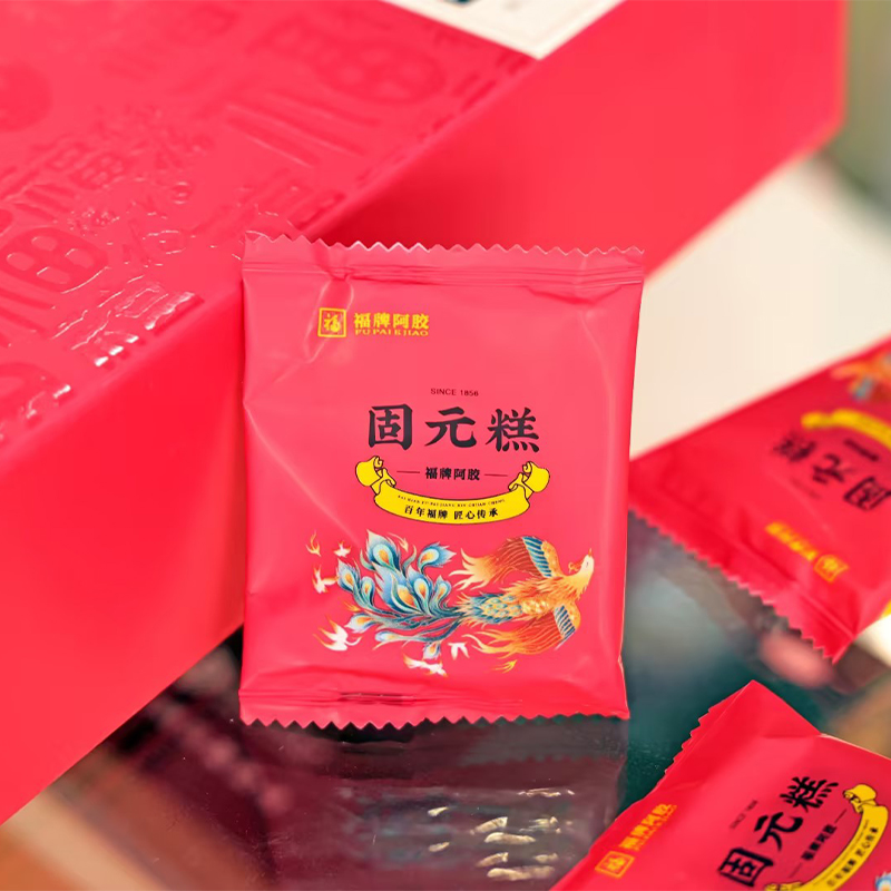 福牌阿胶 固元糕360g (6g*60块)阿胶块 山东福胶礼盒装 女性滋补营养品 年货礼盒 春节礼品高清大图