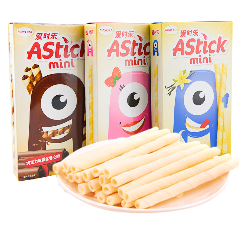 爱时乐巧克力注心饼干50g