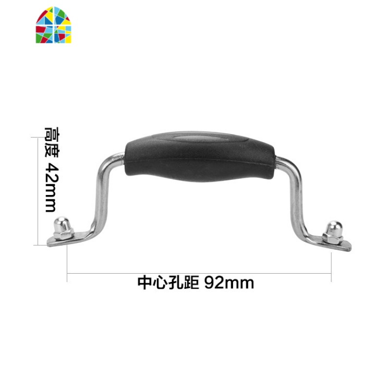 双孔锅盖把手 鼎盖提手盖帽盖提 通用锅盖头顶帽玻璃盖组合盖配件 FENGHOU H（两孔中心距离110mm）
