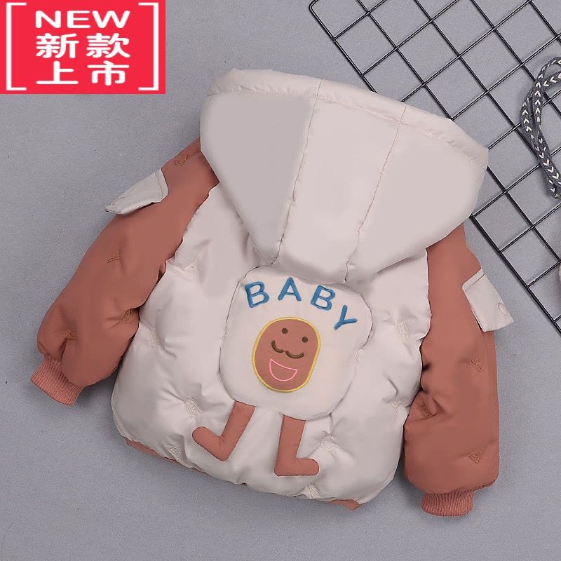 可莉允0-1-2-3岁小男孩子加厚羽绒棉衣一两周岁半宝宝冬天保暖棉袄棉服4图片