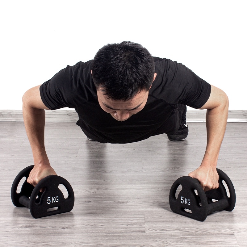 包胶三角专业哑铃商用男士健身器材家用515kg公斤纯铁视频