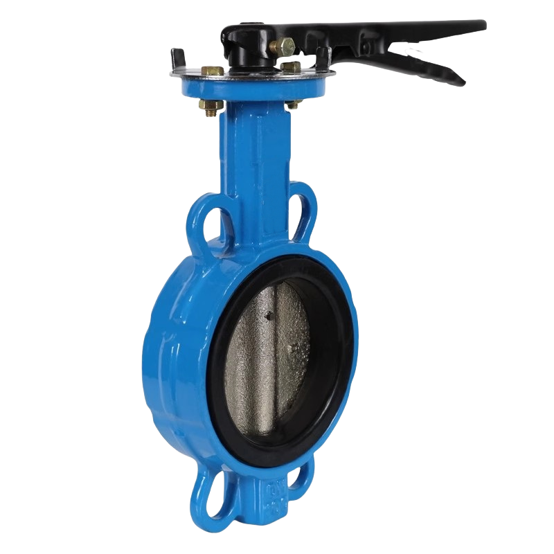 时速 手柄对夹式蝶阀 D71X-16 DN250 个高清大图