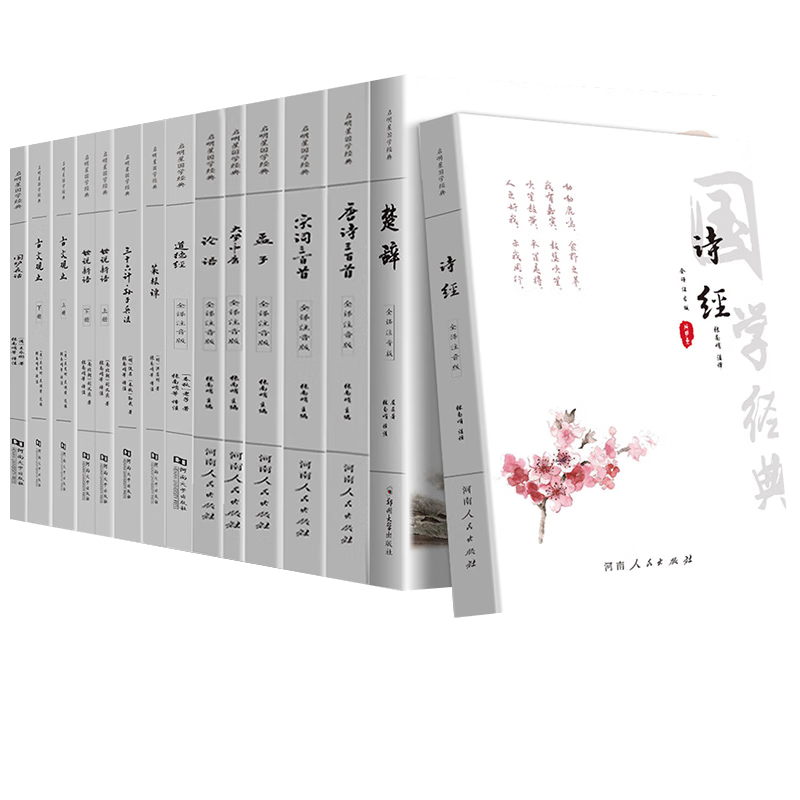 国学全19册论语+孟子+诗经+楚辞+唐宋+诗词三百首+古文观止世说新语大学中庸四书五经古诗词李清照李煜纳兰容 《孟子》全