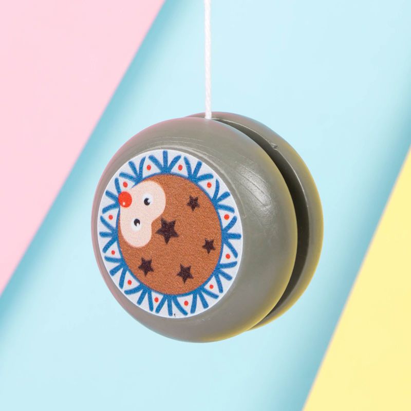 yoyo球溜溜球儿童8岁益智幼儿园女孩木质回旋悠悠球玩具经典怀旧绿色