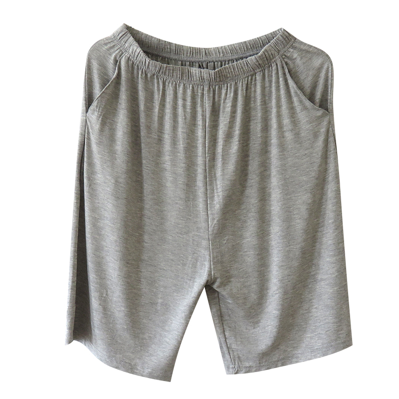 睡裤男莫代尔五分短裤夏季薄款宽松大码可外穿家居裤休闲大裤衩