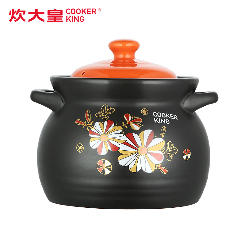 炊大皇鲜味陶瓷煲3.5L TCXW3501