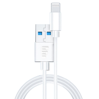 苏宁小Biu安卓快充数据线适用华为p40正品5AType-C苹果Lightning线2米快速充电苹果数据线