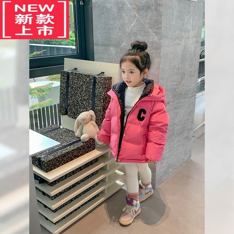 可莉允女童加绒打底裤2022新款儿童冬装洋气紧身裤加厚裤子保暖宝宝外穿保暖裤图片
