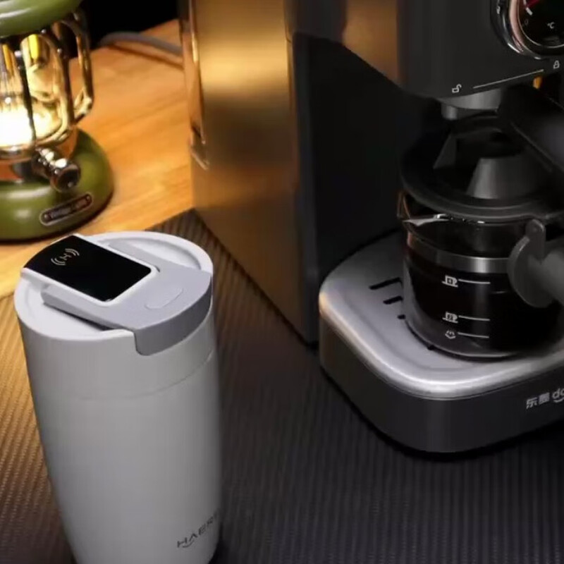 华为智选 哈尔斯智能咖啡杯 HGM-350-001(慕斯粉)个高清大图