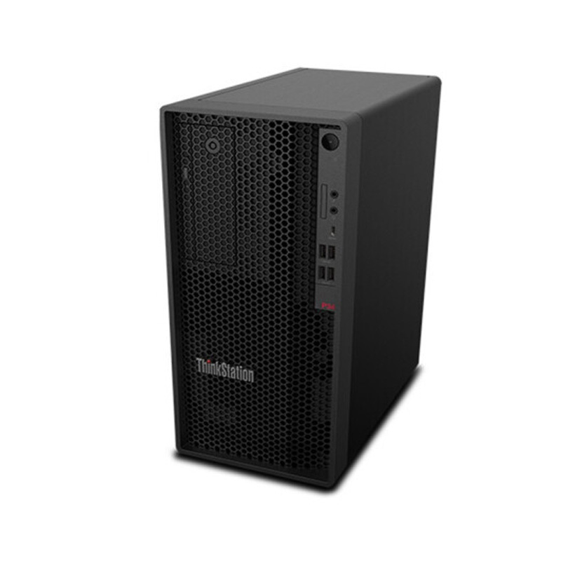 联想 ThinkStation P340 台式图形工作站设计分屏主机I7-10700/32G内存/1T硬盘/p2200