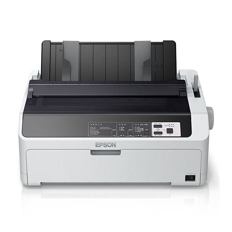 爱普生LQ-595KII/LQ-590KII高速针式打印机出入库单收据快递票据80列滚筒式24针单据报表590KII标配