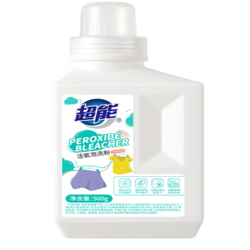 超能 500g活氧泡洗粉
