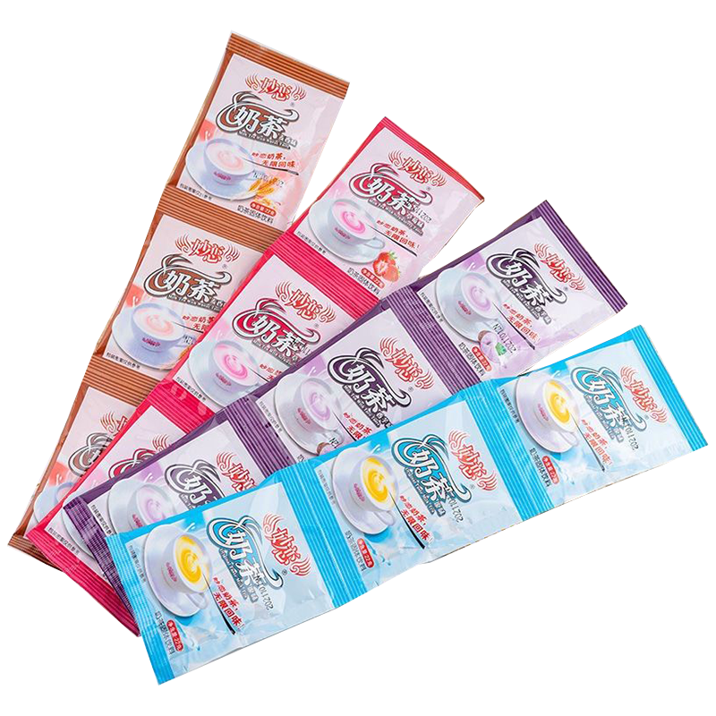 官方旗舰店小洋人妙恋奶茶粉22g包多种口味搭配早餐下午茶袋装速溶