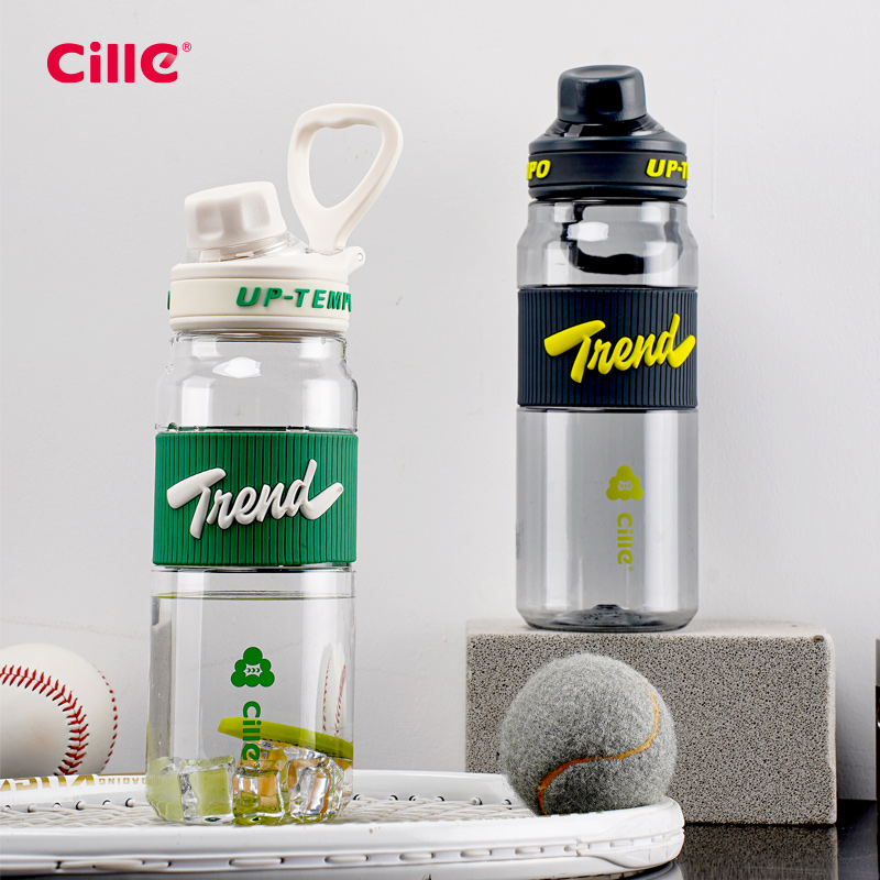 希乐 (Cille) 塑料杯tritan材质运动水杯子男女学生户外随手杯大容量夏季直饮杯高清大图
