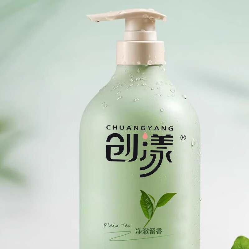 创漾(CHUANGYANG) CY1073 1kg 绿茶清凉爽肤 沐浴露 (计价单位:瓶)高清大图