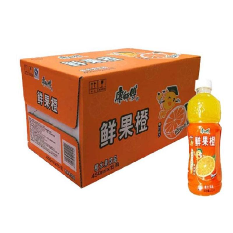 康师傅450ml鲜果橙
