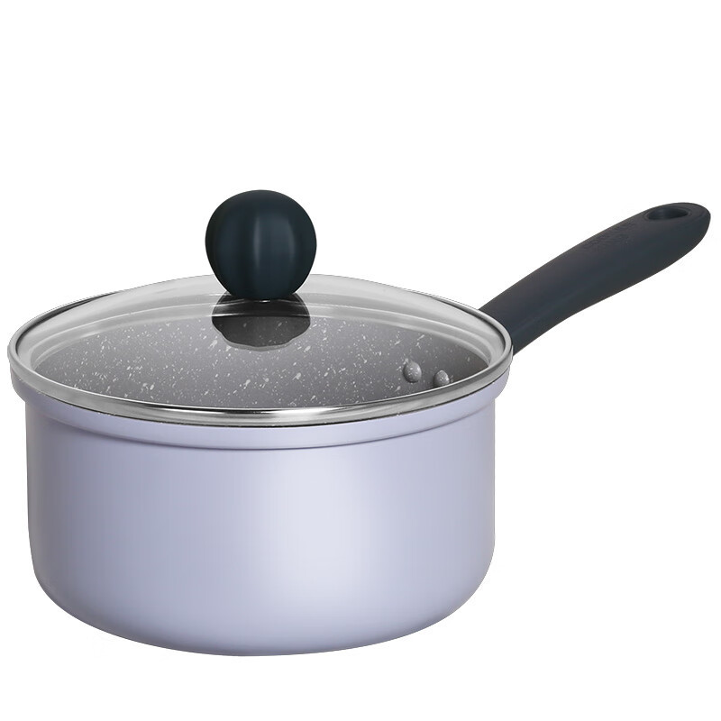 炊大皇(COOKER KING) JZ18NG 18cm奶锅不粘锅泡面宝宝辅食锅 电磁炉通用(单位:个)匠紫