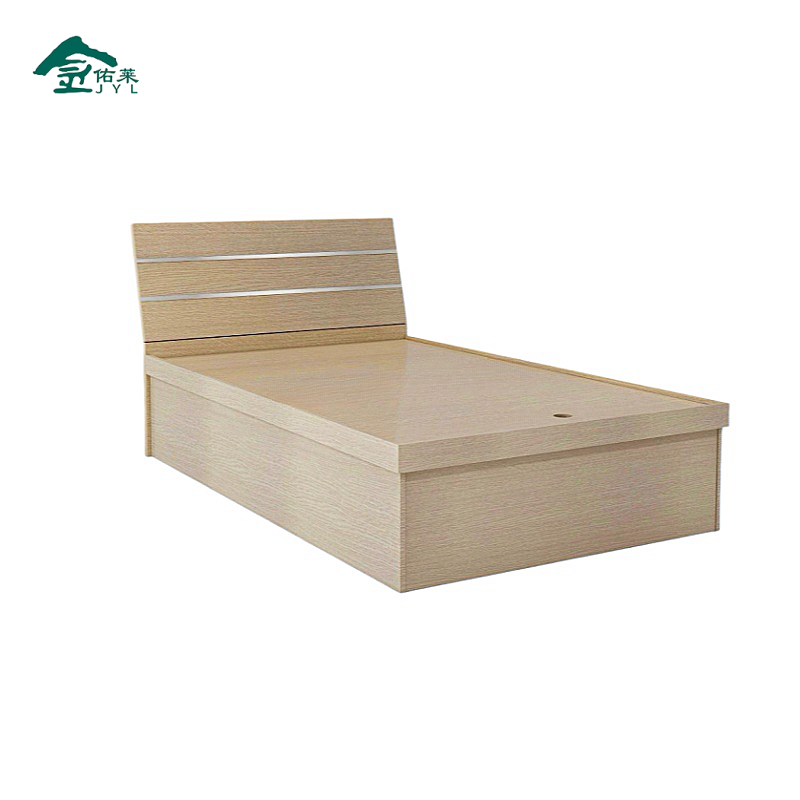 金佑莱木质单人床2000×1000×380mm张