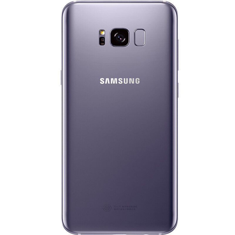 三星(SAMSUNG)Galaxy S8 双曲屏面部识别虹膜 防水智能移动联通电信4G手机 4GB+64GB 幻紫灰港版