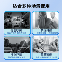 降噪睡眠耳塞子弹头型10枚/盒共2盒