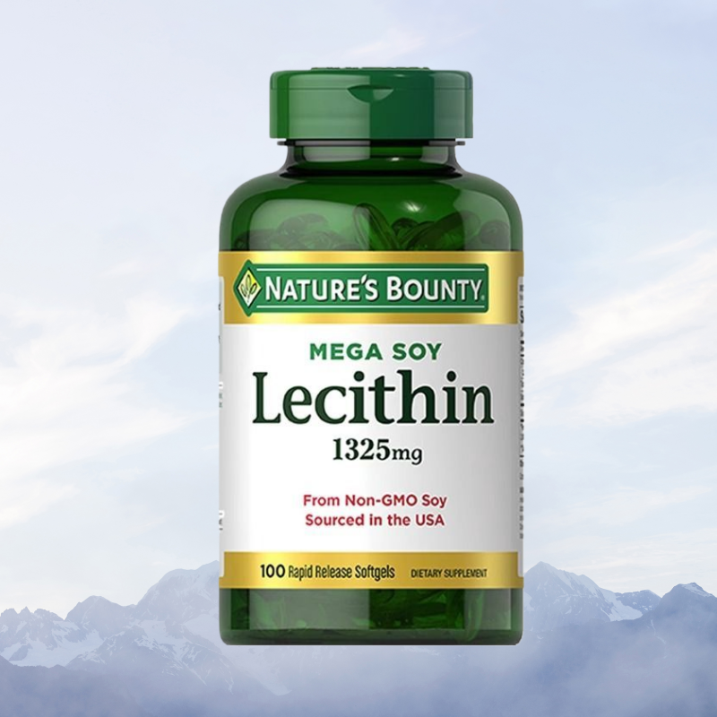 自然之宝 大豆卵磷脂软胶囊100粒 原装进口 调节三高 心脑血管保护 关爱家人健康 鱼油搭档 膳食营养补充剂高清大图