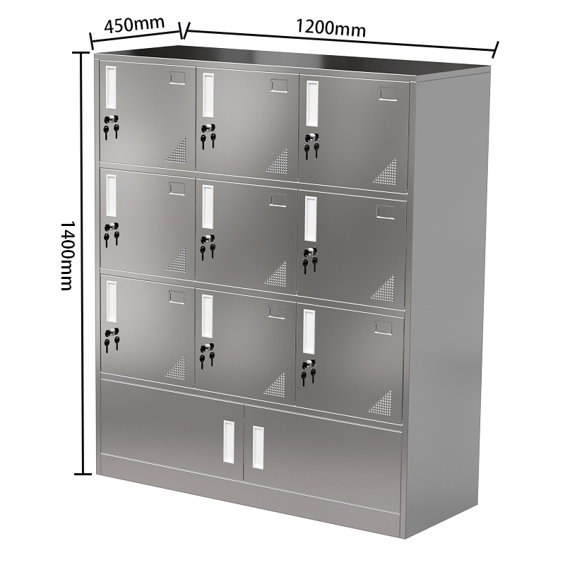汇微星不锈钢储物柜高清大图