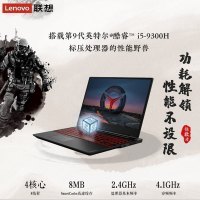 联想(Lenovo) 拯救者Y7000 英特尔酷睿i5 2019新款15.6英寸发烧游戏笔记本电脑（i5-9300H 8G 512G GTX1650 4G 高色域）黑