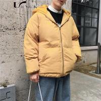 冬季学生外套男棉衣2018新修身服装加厚青少年帅气潮流休闲保暖连帽风
