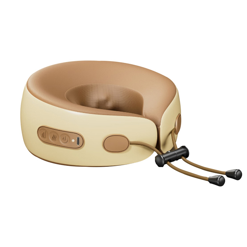 奥克斯颈部按摩器便携热敷脖子靠枕环颈包裹AJA-LL-JA3