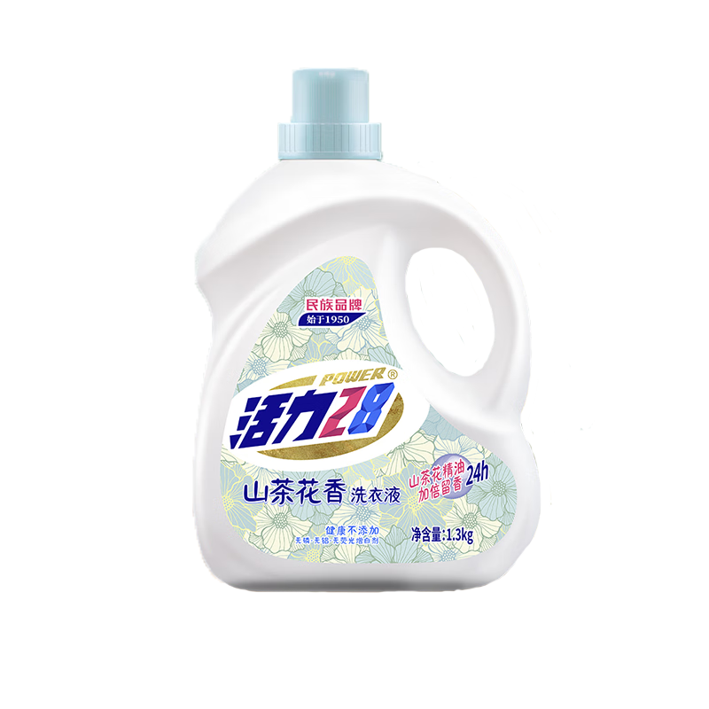 活力28 洗衣液 1.3kg 山茶花