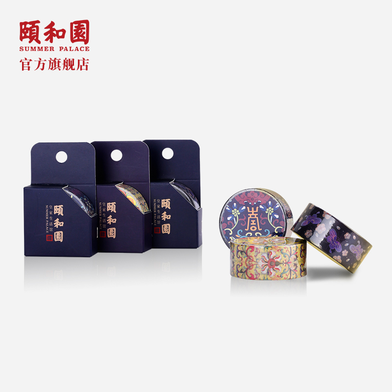 颐和园|宫廷纹饰●和纸胶带纸 - 回纹