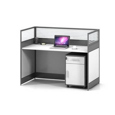 可组合屏风办公桌职员工位单人位含柜/套